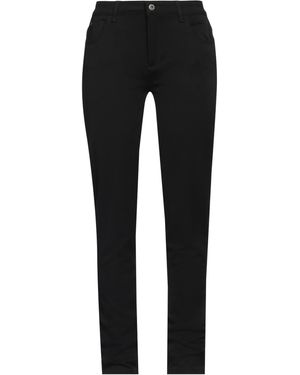 Trussardi Trousers Polyester, Viscose, Elastane - Black