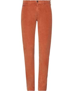 Jacob Cohen Rust Pants Cotton, Elastane - Orange