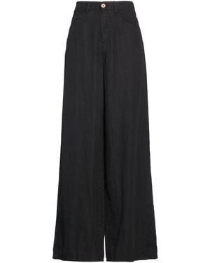 Lois Pants Linen - Black