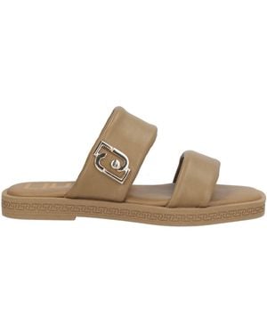 Liu Jo Khaki Sandals Leather - Natural