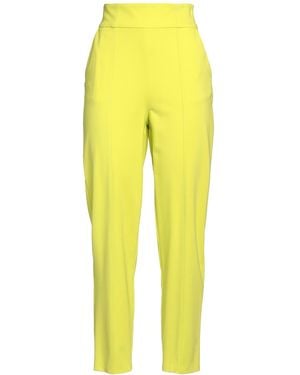 Manila Grace Trousers Viscose, Polyamide, Elastane - Yellow