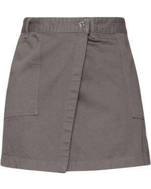 Grifoni Mini Skirt - Gray