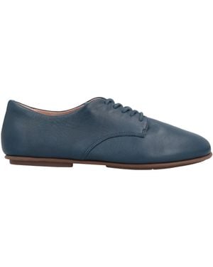 Fitflop Lace-Up Shoes Soft Leather - Blue