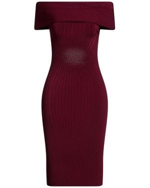 Mugler Midi Dress - Red