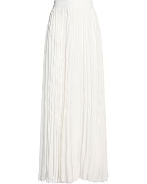 Peserico Maxi Skirt Polyester - White