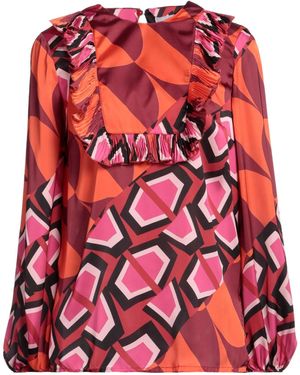 Frase - Francesca Severi Top Polyester - Red