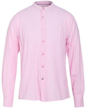 Fred Mello Shirt Cotton, Linen - Pink