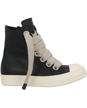 Rick Owens Sneakers Leather - Black