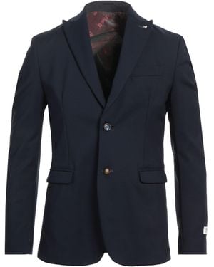 Berna Blazer Cotton, Polyamide, Elastane - Blue