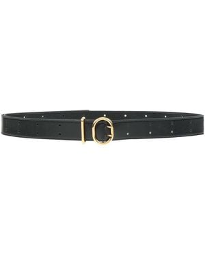 Jil Sander Belt Leather - Black