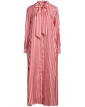 Max Mara Midi-Kleid - Rot