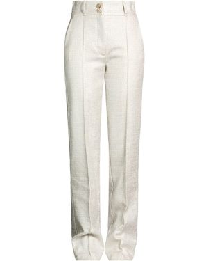Elisabetta Franchi Trousers - White