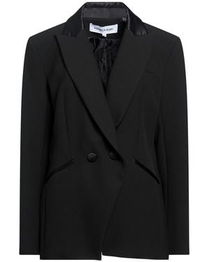 Veronica Beard Blazer Polyester, Viscose, Cotton, Elastane - Black