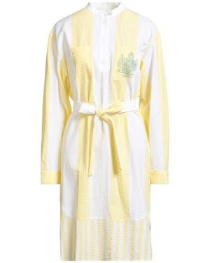 Maison Kitsuné Mini Dress Cotton - White