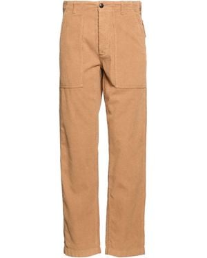 Fortela Camel Trousers Cotton - Natural