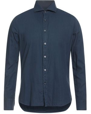 Ghirardelli Washed Shirt Cotton - Blue