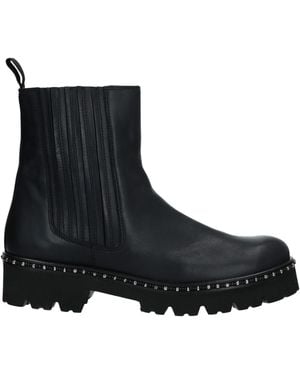 Maliparmi Ankle Boots Soft Leather - Black