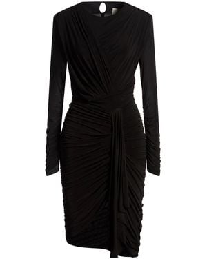 Isabel Marant Midi Dress Viscose, Elastane - Black