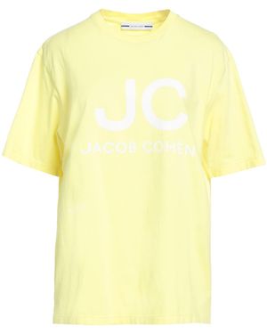 Jacob Cohen T-Shirt Cotton - Yellow