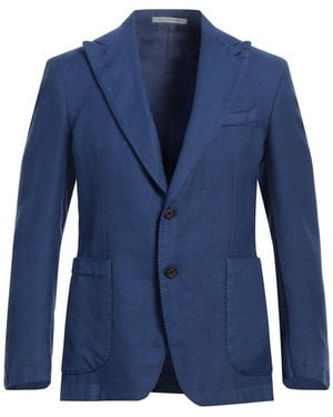 Bagnoli Sartoria Napoli Blazer Virgin Wool - Blue