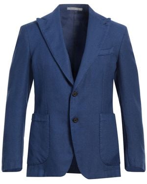 Bagnoli Sartoria Napoli Blazer Virgin Wool - Blue