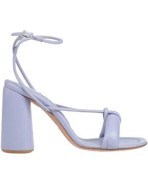 Kalliste Lilac Sandals Leather - White