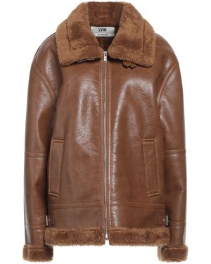 LVIR Shearling- & Kunstfell - Braun