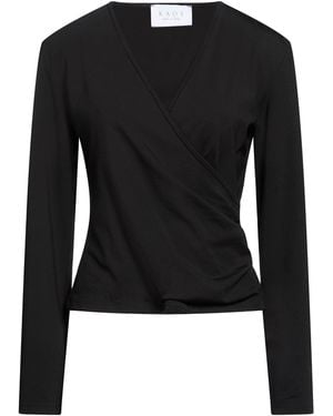 Kaos Top Viscose, Polyamide, Elastane - Black