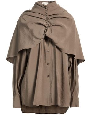Magda Butrym Shirt Modal, Polyester - Brown