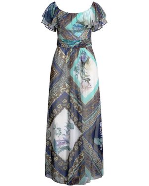 Rinascimento Maxi Dress - Blue
