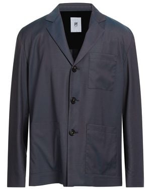 PT Torino Blazer Virgin Wool - Blue