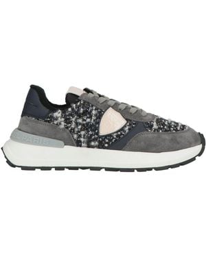 Philippe Model Sneakers Leather, Textile Fibers - White