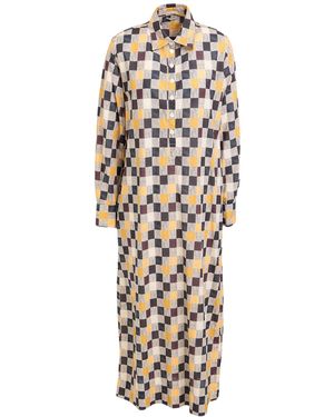 Massimo Alba Midi-Kleid - Weiß