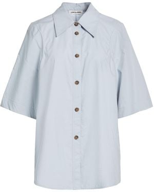 Low Classic Light Shirt Cotton - Blue