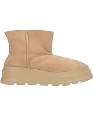 Frau Ankle Boots Leather - Natural