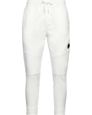 EMPORIO ARMANI for C.P. COMPANY Ivory Trousers Cotton - White