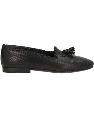 Pantanetti Loafers Leather - Black
