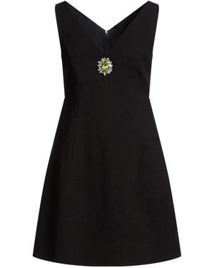 Moschino Mini Dress Acetate, Viscose - Black