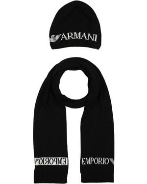 Emporio Armani Accessoire-Set - Schwarz