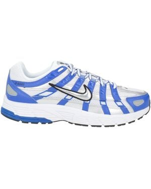 Nike Trainers Textile Fibres, Synthetic Material - Blue