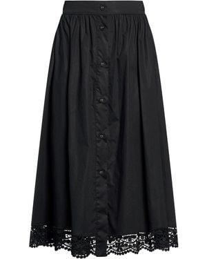 Twinset Midi Skirts - Black