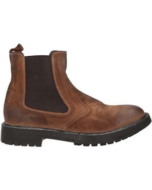 Moma Ankle Boots Leather - Brown