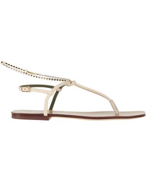 MARIA LUCA Thong Sandal - Natural