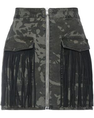 Gaelle Paris Denim Skirt - Grey