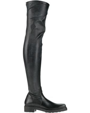 Patrizia Pepe Boot Synthetic Fibers - Black