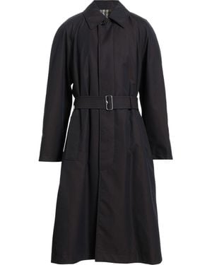 Burberry Overcoat & Trench Coat Cotton - Black