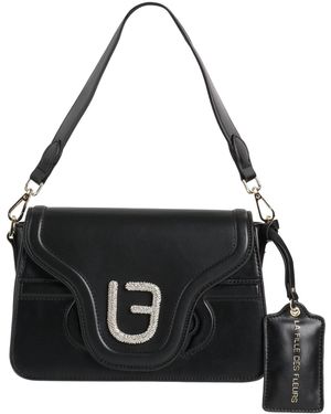 La Fille Des Fleurs Shoulder Bag - Black