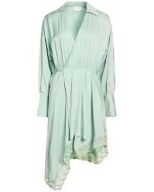 Isabelle Blanche Mini Dress Viscose - Green