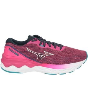 Mizuno Wave Skyrise Wos Sneakers Textile Fibers, Synthetic Material - Purple