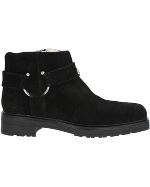 Patrizia Pepe Ankle Boots Leather - Black